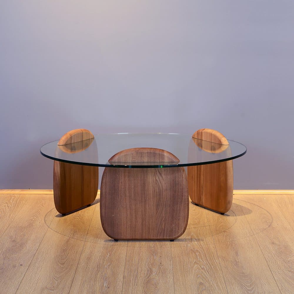 Fletcher Coffee Table with glass top